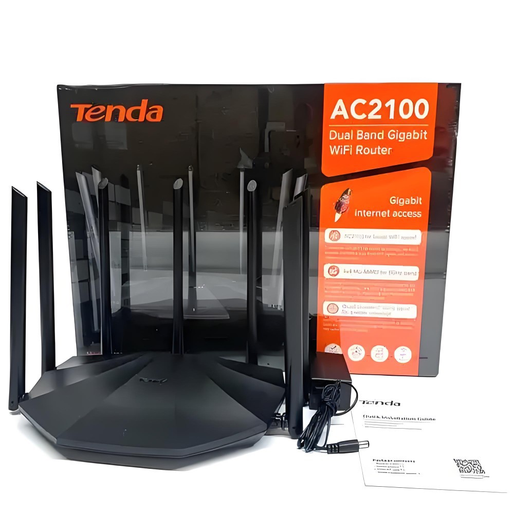 ⚡ Tenda AC23 Dual-Gigabit 2100M Wireless Router - Image 2
