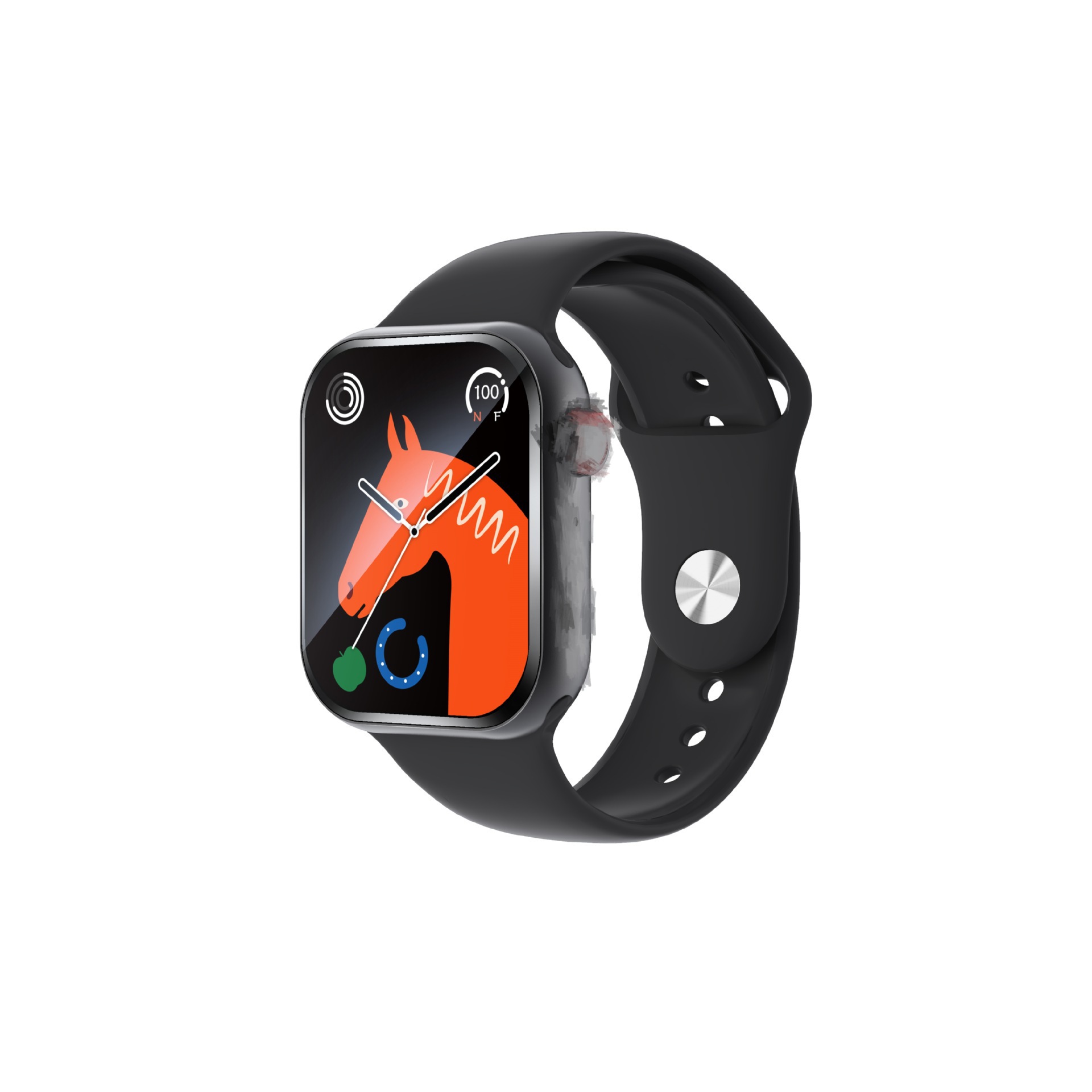 Huaqiangbei S9 Smart Watch – ব্লুটুথ কল + হার্ট রেট + রক্তচাপ মনিটর + গেম + NFC পেমেন্ট একসাথে! - Image 3